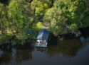 C310 Lough Erne overhead view