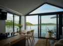 C310 Lough Erne interior living / dining looking out